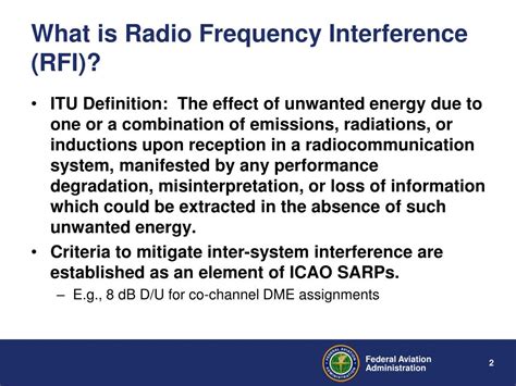 radio frequency interference identification